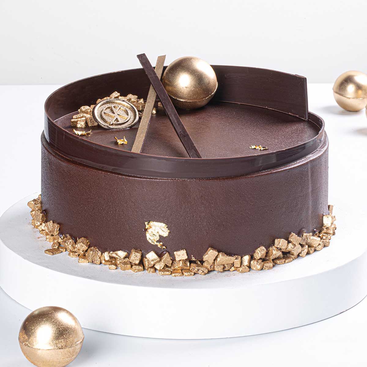 Ultimate Dense Chocolate Cake
